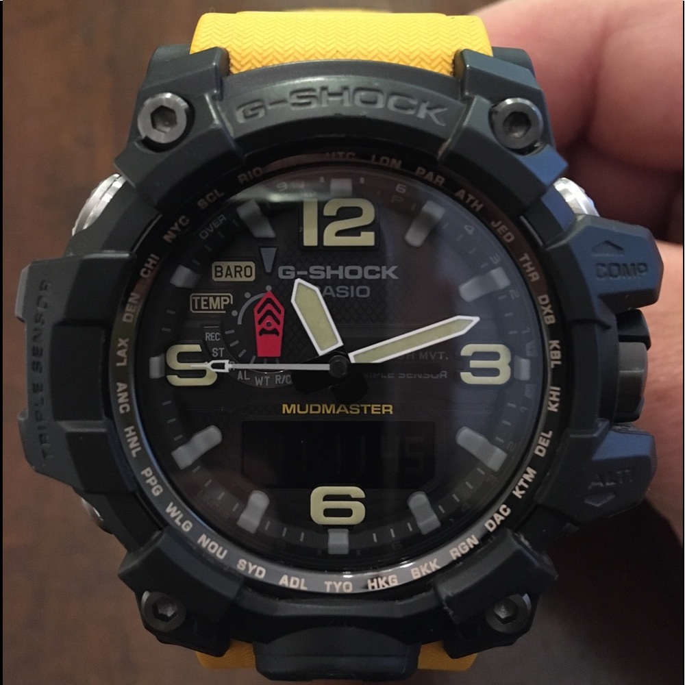 Casio G-Shock GWG-1000-1A9 Mudmaster Tough Solar